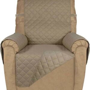 Reversible Quilted Sofa Cover, Water Resistant Slipcover Furniture Protector